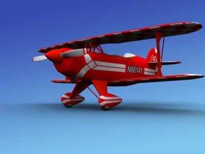 Pitts Special 3D model 3