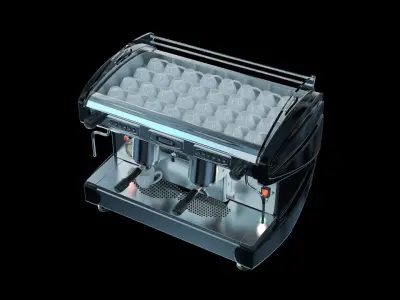 Espresso Coffee Machine 3D model