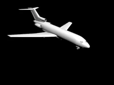 aircraft airplane 3D model get