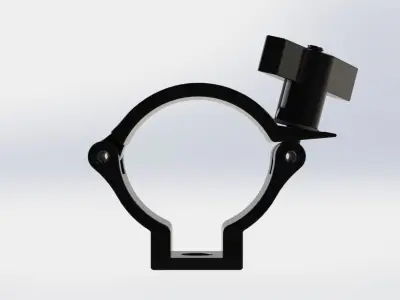 Clamp for pipe 48-51mm 100kg 3D model