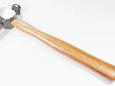 Hammer Free low-poly 3D model order