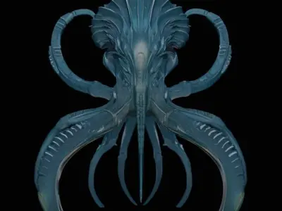Deep Void Leviathan 3D print model
