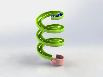 motion study 3D model