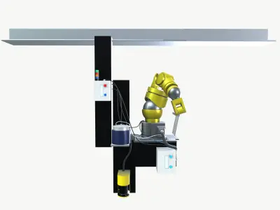 Robotic Arm 3D model 25