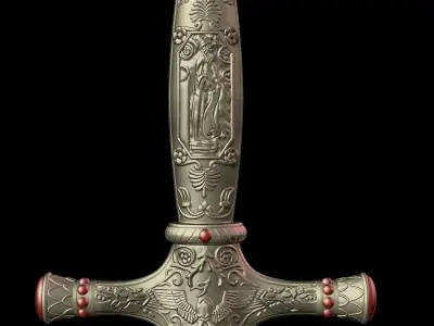  Sword of Gryffindor 3D print model