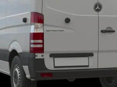 Mercedes-Benz Sprinter Panel Van L1H2  3D model
