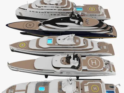 Yacht Collection Spring 2024 3D model
