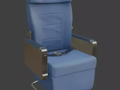 Airplane chair 3D model buy