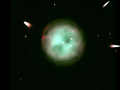 Owl Nebula 3D model