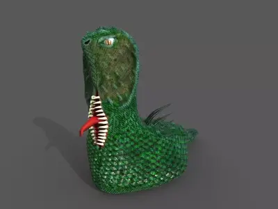 Snake Monster 3D model