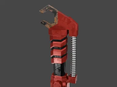 LOW POLY Energizon Wrench Low-poly 3D model