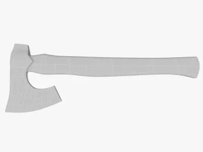 Axe Fire 3D model