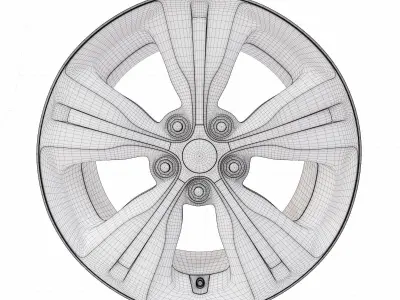 Alloy wheel 3d model  3D model