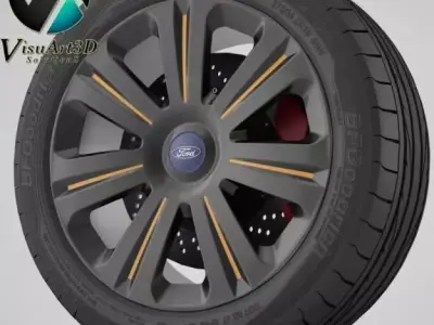 Wheel focus7 3D model