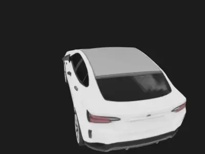 Polestar 4 3D Model 3D model