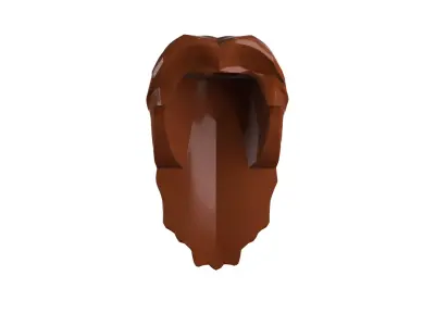Custom 3D print Minifigure Accessory - Minifigure Hair S2 - 094 3D print model