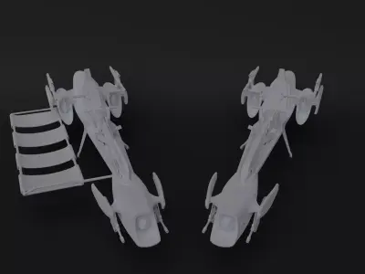 Clone BARC Speeder and Medic - One12 - STL files 3D print model 3D print model