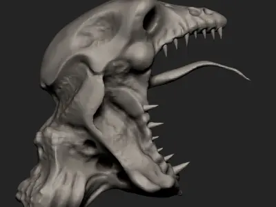 Sci-Fi Monster 3D model
