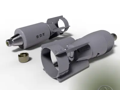 AO1  AO1 Sch  Submunition for cluster avia bomb 3D printable  3D model