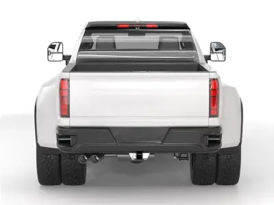 Generic Pickup Truck 02  purchase 3D model