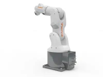Robot Arm Kuka Agilus KR3 540 3D model