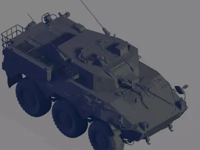 Type 87 RCV 3D model