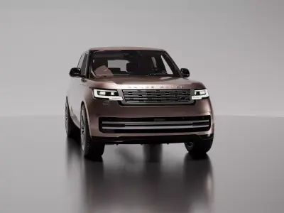 Range Rover 3d model rigged full textured Blender 3D model