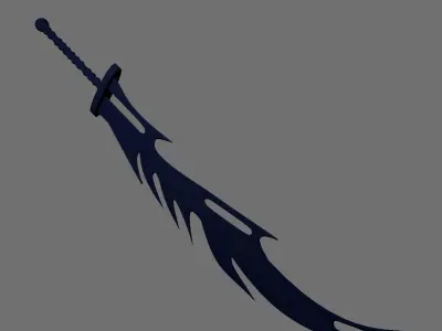 Monster sword 02   3D model