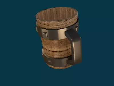 Beer Mug 3D model