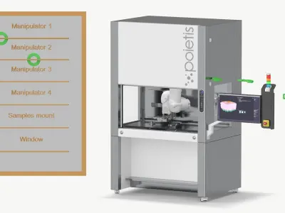  Modern Bioprinter Rigged 