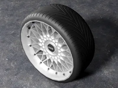 BSS Tire Rim 3D model