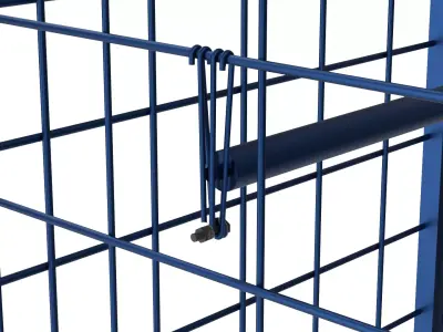 Standard  Wall Locker 3D model