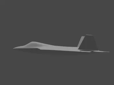 F22 Raptor Free 3D model
