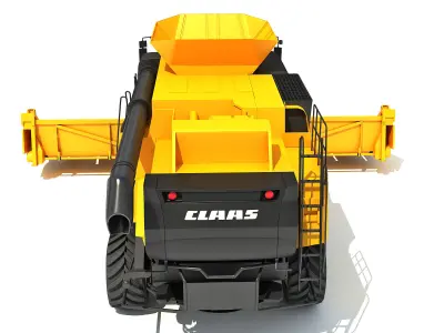 Claas Combine 3D model