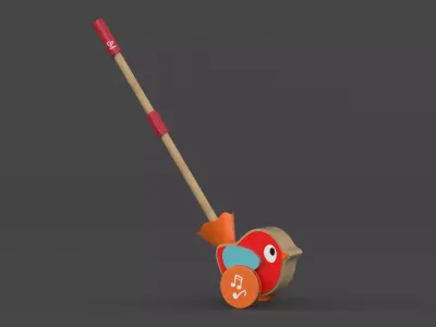 Baby Walking Bird 3D model