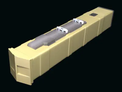Launch Container for Akeron LP 3D model