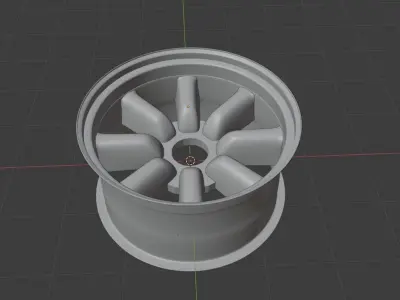 Watanabe Wheels for JDM cars 3D model