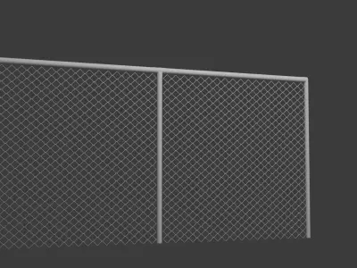 Simple Fence     FREE Free 3D model