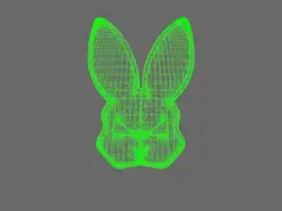 Bunny Boys V10K Shoulder Symbols 3D print model