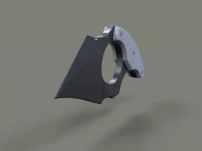 Push dagger 5 3D model