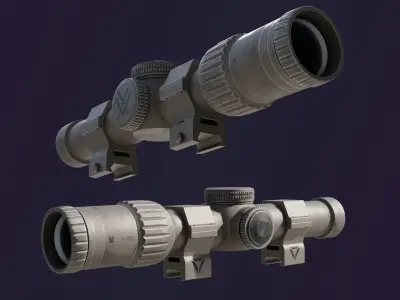 Vortex Razor HD III Free low-poly 3D model