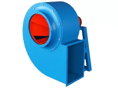 Industrial Blower 3D model purchase
