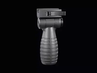 FAB DEFENSE T FS Tactical Horizontal Vertical Grip Low-poly 3D model