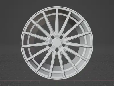 Disk wheel Free 3D model