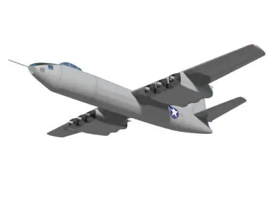 Martin XB-48 3D model