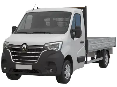Renault Master 2020 FWD Flatbed L3H1 3D model