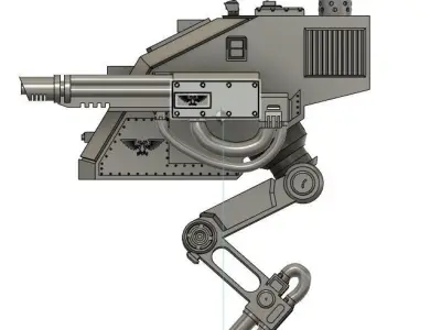 Imperial Of Man Walker  3D print model
