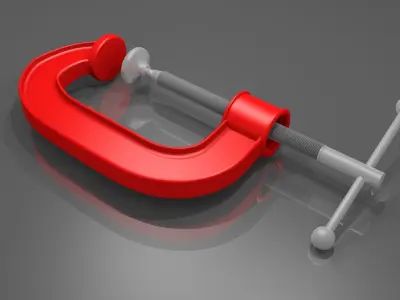 G - CLAMP 3D model