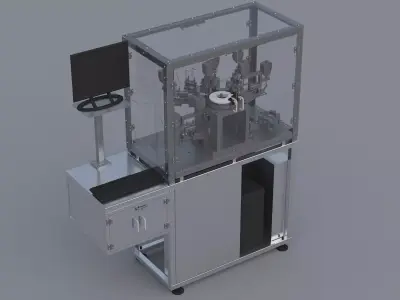 coordinate measuring machine 3D model
