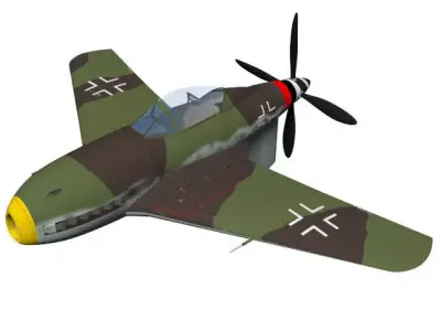 Messerschmitt Me334 3D model